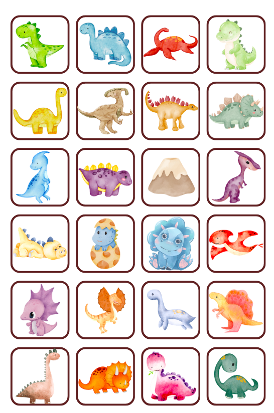 Bingo dino's - Afbeelding 2