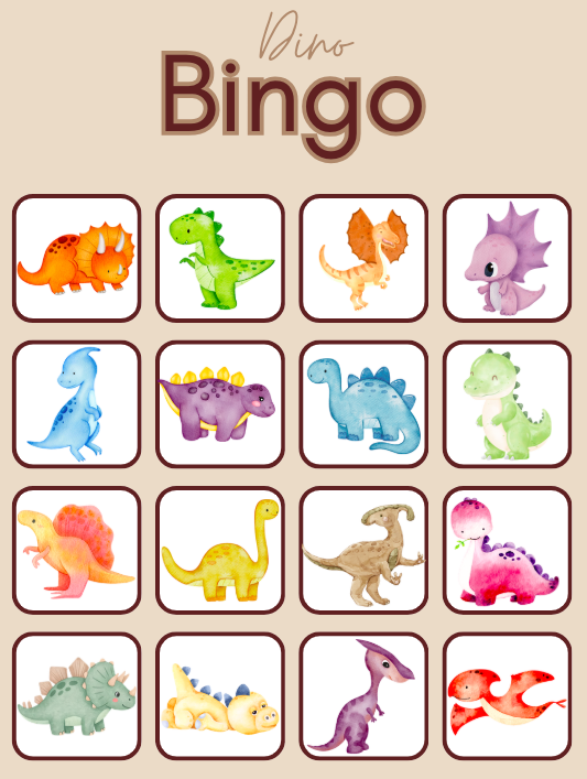 Bingo dino's - Afbeelding 3